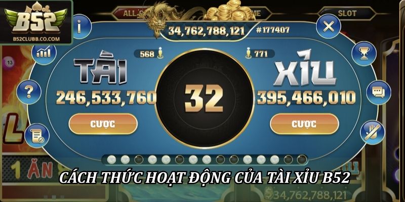 Luật Chơi Tài Xỉu B52Club - Hiểu Đúng Trước Khi Tham Gia 1 Cách thức hoạt động của tài xỉu B52Club